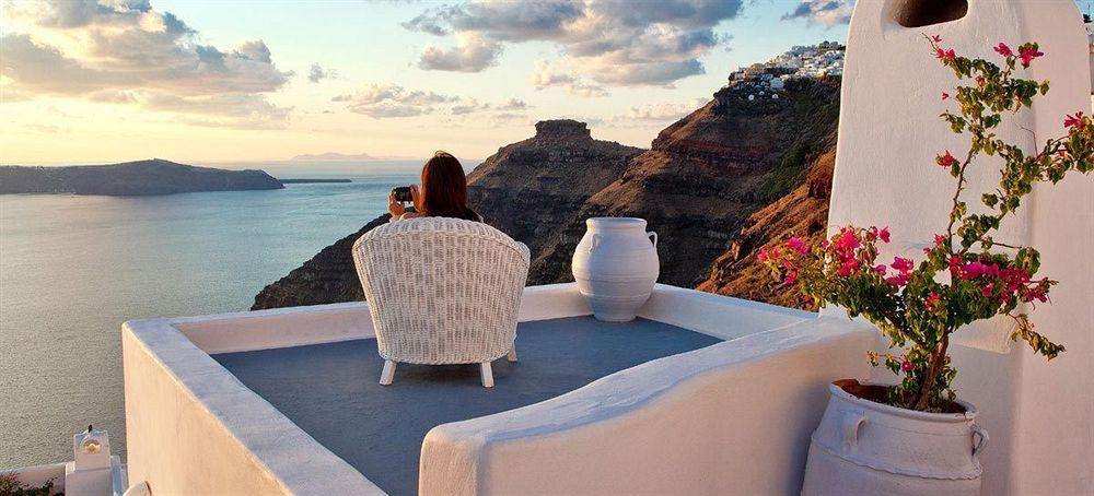 Cliff Side Suites ฟิรา ภายนอก รูปภาพ