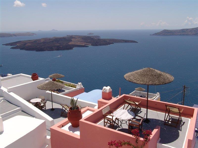 Cliff Side Suites ฟิรา ภายนอก รูปภาพ