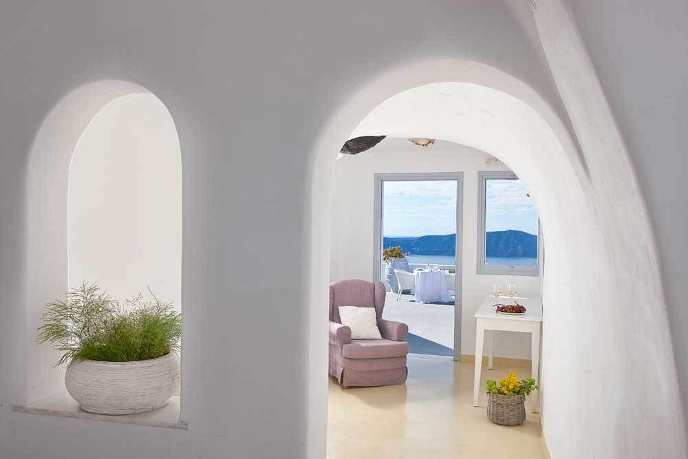Cliff Side Suites ฟิรา ภายนอก รูปภาพ