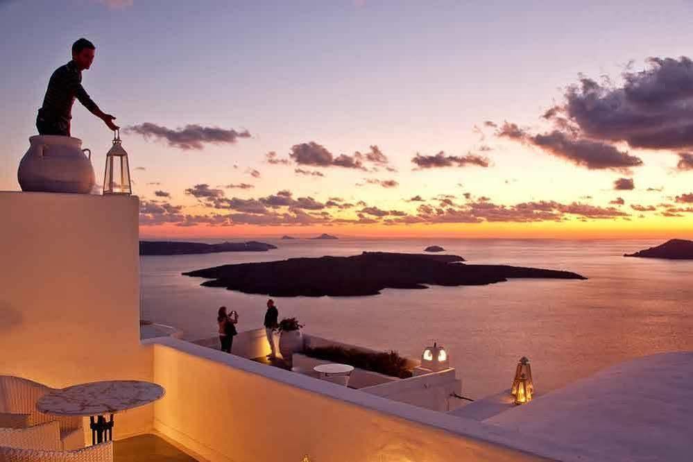 Cliff Side Suites ฟิรา ภายนอก รูปภาพ